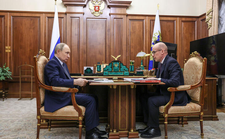 Путин встретился с главой Удмуртии Бречаловым