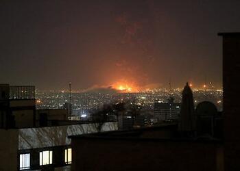 Серия мощных взрывов прозвучала в Тегеране